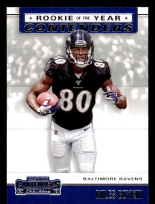 2019 Panini Contenders Rookie of the Year Contenders #21 Miles Boykin - Image 1 of 2
