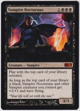 MTG 1X Vampire Nocturnus X1 PS3 Promo M13 Magic 2013 - LP/MP