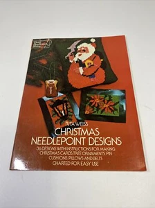Christmas Needlepoint Designs - Rita Weiss: Cards Ornaments Pillows Belts & More - Picture 1 of 5