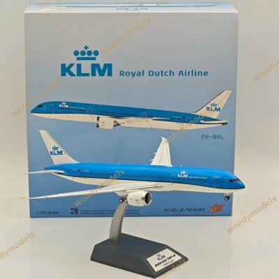 1/200 KLM ROYAL DUTCH AIRLINES BOEING 787-9 PH-BHA Passenger Airplane Diecast - Image 1 of 4