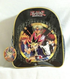 NEW~Yu-Gi-Oh~ NYLON/PLASTIC BACKPACK 14 1/2" X 12" X 4" - Picture 1 of 3