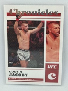 Dustin Jacoby 2023 Panini Chronicles UFC No. 17