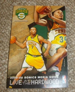 2005-2006 Seattle SuperSonics Media Guide. NBA Basketball. Taschenbuch - Bild 1 von 1