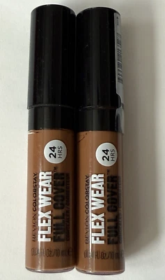 Revlon Colorstay Flex Wear Full Cover Concealer 070 Nutmeg 0.34 Fl oz Lot of 2 - Image 1 of 4
