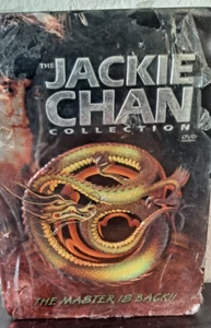 The Master is Back The Jackie Chan Collection 5 Disc DVD Tin Case, New, Sealed - Imagen 1 de 4