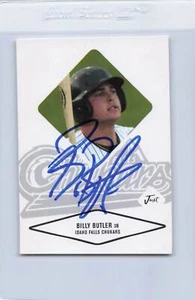 2004 Just #9 Billy Butler Chukars Signed Auto *J2202 - Picture 1 of 2