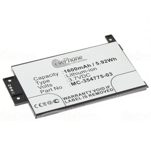 Akku Li-Ion für Amazon Kindle Paperwhite 2014 Version EY21 - 1600mAh 4 Kontakte - Bild 1 von 2