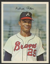 1967 Dexter Press Felipe Alou Atlanta Braves
