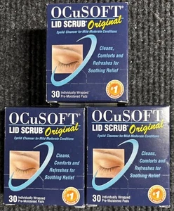OCuSOFT Scrub Coperchio Pastiglie Pre-Umidite Originali per Palpebre Irritate Scad: 08/2025 - Foto 1 di 3