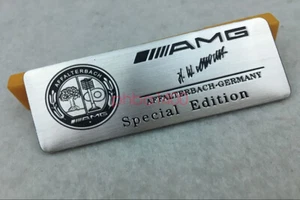 AMG Car Badge Emblem Decal Stickers Mercedes Benz GLK300 C43 CL63 SL55 SLK CLA - Bild 1 von 7