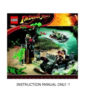 LEGO 7625 - INDIANA JONES - River Chase - INSTRUCTION MANUAL ONLY - Picture 1 of 1