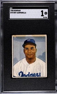 1950 Bowman #75 Roy Campanella SGC 1 Brooklyn Dodgers HOF Baseball Card (7987) - Picture 1 of 2