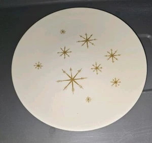 Ironstone Royal China Atomic Star Glow 10" Dinner Plateb Atomic Burst - Picture 1 of 3