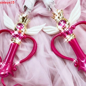 Anime Sailor Moon Luminous Umbrella Sun & Rain Umbrella Magic Cane Cosplay Props - Picture 1 of 9