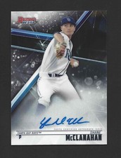 2018 Bowman's Best of '18 Autos #B18-SM SHANE McCLANAHAN Raw - Tampa Bay Rays