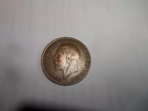 Moneda de colección Georgivs V DEL GRA:BRITT:OMN:REX FID:DEF:IND:IMP: Un centavo 1927 - Imagen 1 de 6