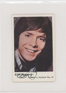 1973 Dutch Gum Serie P - Printed in Holland Cliff Richard #21 f5h
