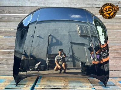 2015-2018 AUDI A8 A8L S8  FRONT HOOD BONNET PANEL (BLACK 0E / Y9T) OEM 88 kmiles - Image 1 of 4