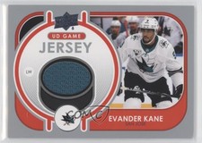 2021-22 Upper Deck Series 1 UD Game Jersey Evander Kane #GJ-EK
