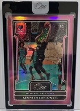 2022-23 Panini One and One Kenneth Lofton Jr.  2/6 RC #102 Memphis Grizzlies