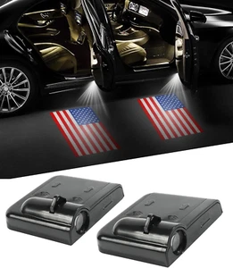 2Pcs Car Door Lights,Door Lights Logo Projector,Car Accessories HD Car Welcome L - Picture 1 of 6
