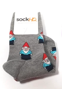 Gnome Socks Unisex Children Size Small SockHQ - Picture 1 of 4