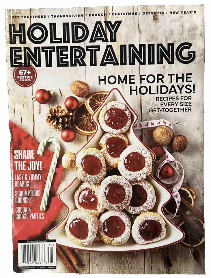 Holiday Entertaining Magazine 2024  Home for the Holidays Recipes Foto 1 de 1