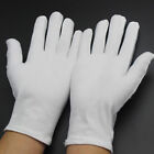 Men Women Etiquette White Cotton Gloves Waiters/Drivers/Jewelry/Workers Mittens