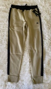 Pantalones deportivos RBX para hombre nuevos con etiquetas marrón cónico negro talla mediana precio de venta sugerido por el fabricante 78 USD - Imagen 1 de 4