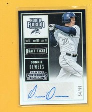 D26747 2015 Contenders College Ticket Autographs Draft #25 Donnie Dewees #54/99