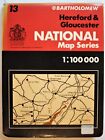 Vintage Bartholomew National Map Series sheet 13 Hereford & Gloucester