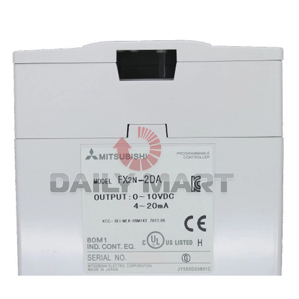 NUEVO Controlador Lógico Programable Mitsubishi Melsec FX2N-2DA FX2N2DA Foto 1 de 1