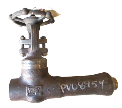 Gate Valve BONNEY FORGE VOLL-18L-NACE 1" Class 800 Stainless Steel Extended Body - Image 1 of 4