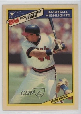 1987 Topps Woolworth Baseball Highlights Box Set Reggie Jackson #4 HOF - Image 1 of 2