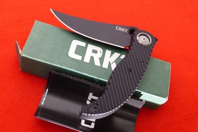 Нож Columbia River CRKT 5,5 дюйма закрытый 2640 Clever Girl Flipper Linerlock как новый в коробке - Изображение 1 из 4