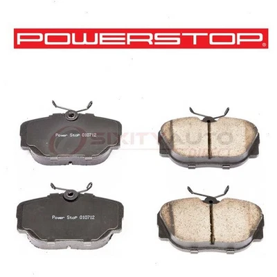 PowerStop Front Disc Brake Pad Set for 1988-1993 Saab 900 - Braking Stopping zq Foto 1 de 4