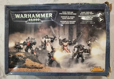 Black Templar Crusader Squad Firstborn, Warhammer 40k (OOP, Rare) - Image 1 of 4