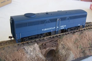V&O Virginian & Ohio ALCo FB Locomotive DUMMY Custom Built & Finished  NICE! - Picture 1 of 14