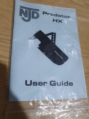 NJD Predator User Guide Manual Instructions Disco. - Image 1 of 2
