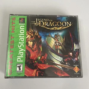 The Legend of Dragoon PlayStation 1 PS1 Greatest Hits DISCO FALTANTE 1 Sin Manual - Imagen 1 de 11