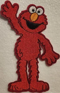 Sesame Street Elmo bordado hierro en parche - Imagen 1 de 1