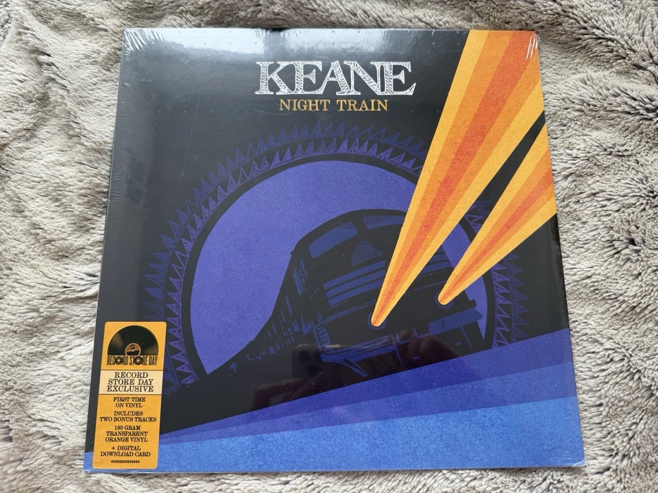 KEANE  NIGHT TRAIN LP RSD UK Orange Vinyl MINT PRISTINE New Seal - Image 1 of 2