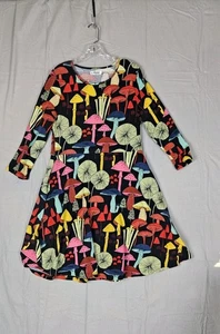 la soul Pilzmuster Kleid Langarm A-LINIE Gr. XL Damen Knielang  - Bild 1 von 7