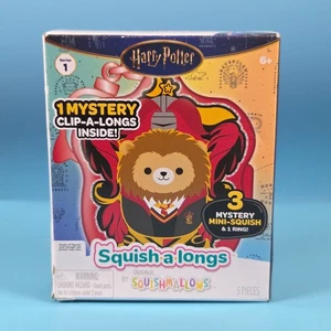 Harry Potter Squish-a-Longs Clip-a-Longs - Hufflepuff Set - 2.5cm/1inch Open Box - Picture 1 of 4