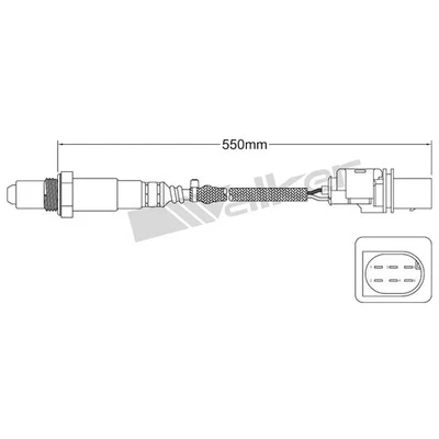 Новый широкополосный датчик кислорода подходит для Mercedes Benz GLE350 4Matic 6 цилиндров 3,5 л E63 AMG S - Изображение 1 из 2