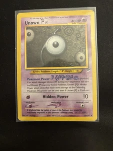 Unown [P] Uncommon Neo Destiny 058/105 HP - Picture 1 of 2
