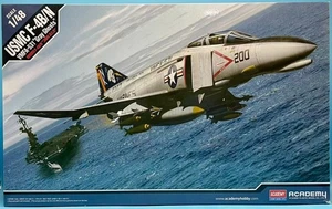 Academy 1/48 12315 USMC F-4B/N Phantom II "VMFA-531 Gray Ghosts" Brand New Kit - Picture 1 of 4
