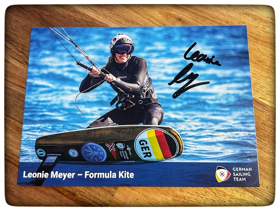 NEU * Autogrammkarte von Leonie Meyer * Segeln * BRAND NEU 2025 - Bild 1 von 1