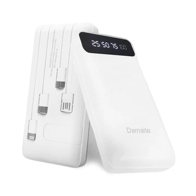 Portable Power Bank | 4-in-1 Cables | 22.5W Fast Charging | iPhone & Android - Image 1 of 4