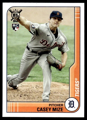 2021 Topps Big League Casey Mize Detroit Tigers #122 - Image 1 of 2
